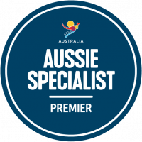 Premier Aussie Specialist Badge zur Expertenauszeichnung für Australien Reisen