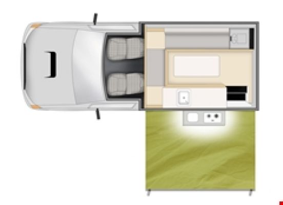 CamperApolloAdventureCamper FloorplanDay