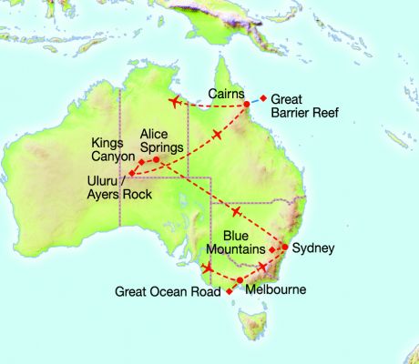 KartenAustralien987165 Austral Entdecken 17T