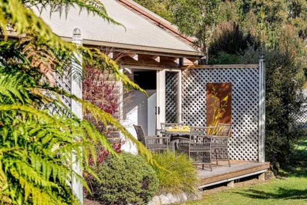 HotelNeuseelandNelsonAbel Tasman National ParkAbel Tasman Lodge Garten